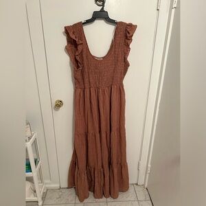 Penelope Rose maxi dress in a dusty Rose size 3X